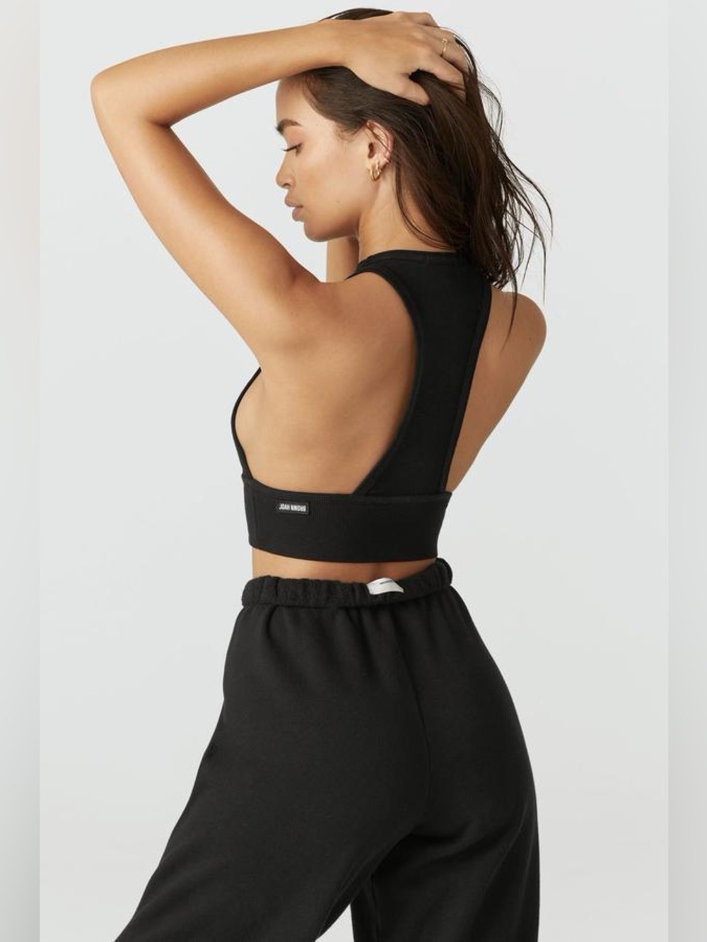 RARE JOAH BROWN LONGLINE TANK ARE YOU AM I GIA ALO YOGA LULULEMON FREE PEOPLE